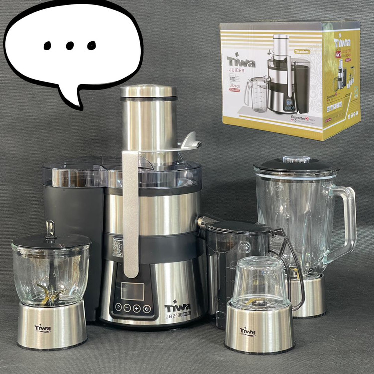 آبمیوه گیری تیوا مدل JB2400 چهار کاره دیجیتالی