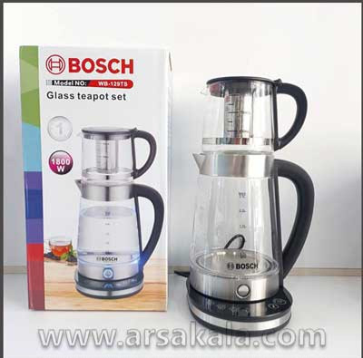 چایساز برقی شیشهای بوش مدل WB-129Ts
