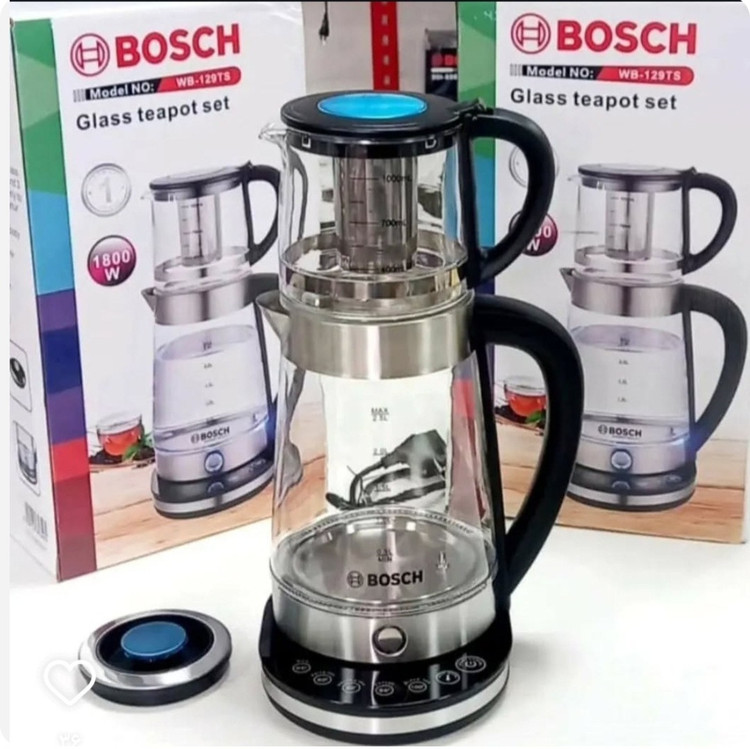 چایساز برقی شیشهای بوش مدل WB-129Ts